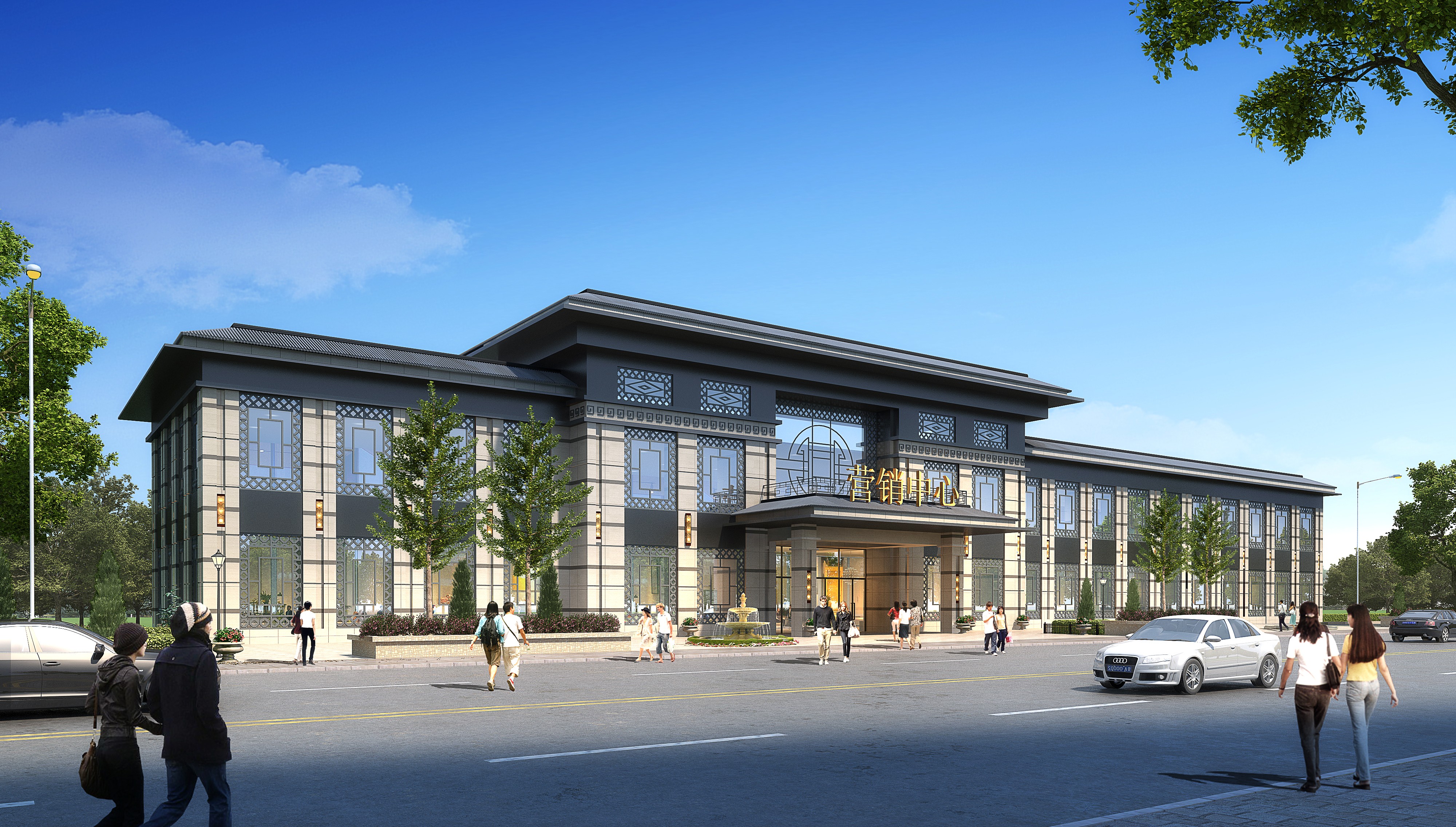 室外作品集 - 效果圖交流區-建e室內設計網